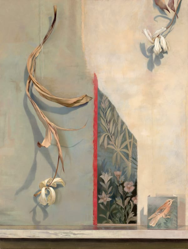 Susan Angharad Williams, Garden Images with Tulips, Drying, 2022