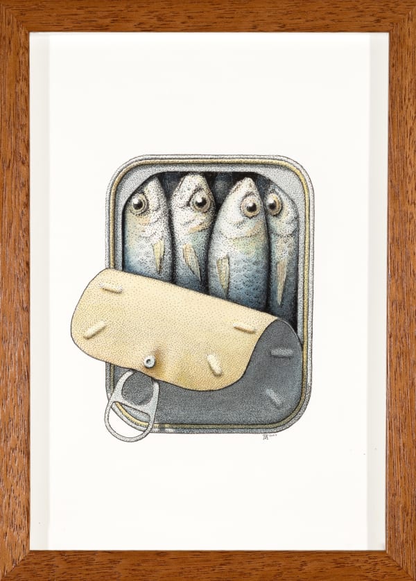 Angus Fisher, Sardine can #4, 2022