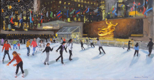 Andrew Macara, Evening, Rockefeller Ice Rink, New York