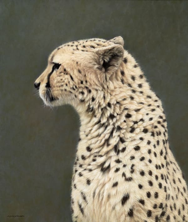 Gary Stinton, Moment With a Cheetah, 2024