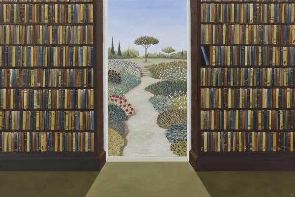 Rebecca Campbell, Life is Complete (If you have a garden and a library, you have everything you need – Cicero)