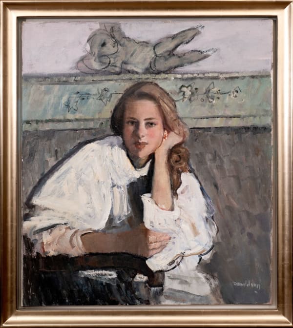 David Donaldson RSA RP RGI LLD (1916- 1996), Portrait of a young Lady