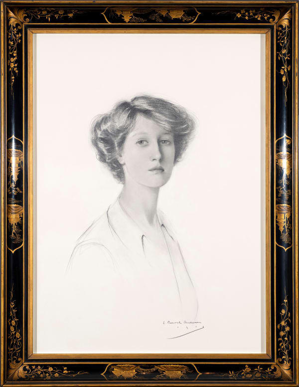 THOMAS PERCIVAL ANDERSON (1885-1940), Portrait of Cecily Burdon-Muller, 1910