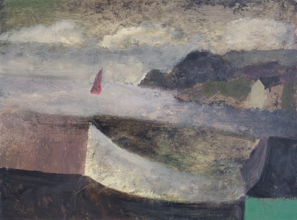 Nicholas Turner, White Boat and Sail