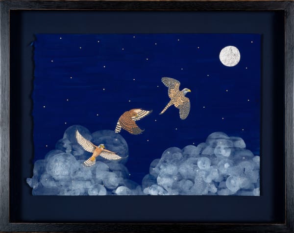 Ayesha Gamiet, Moon, Mist, Stars, 2022