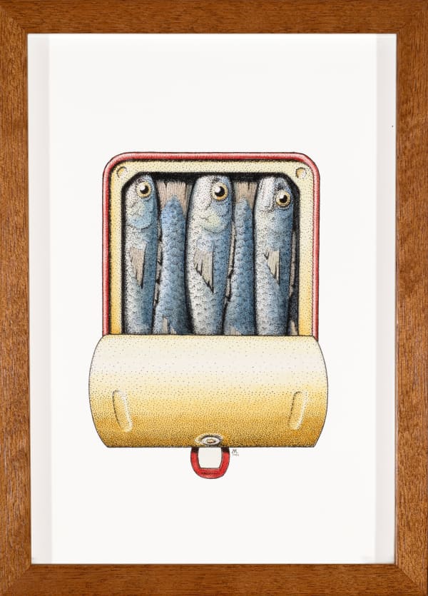 Angus Fisher, Sardine can #1, 2022