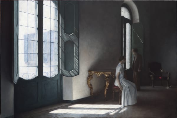 Geneviève Daël, Attendre à la Villa Panza