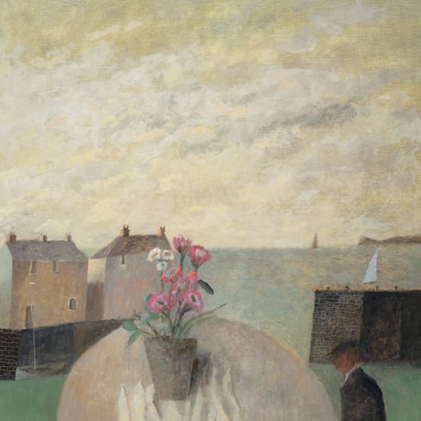 Nicholas Turner, Harbour with Flowers