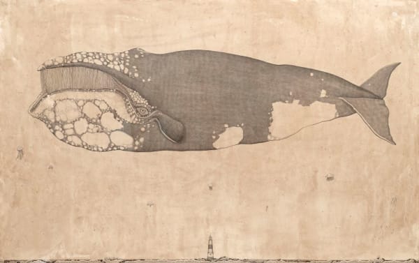 Andrea Collesano, Preghiera (Whale) , 2025