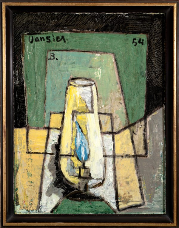 Boris Vansier (b. 1928), Still life with Candle, 1954
