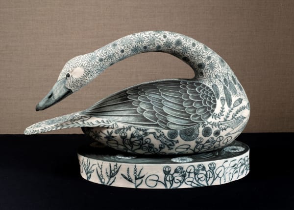 Georgina Warne, Autumn Swan, 2022