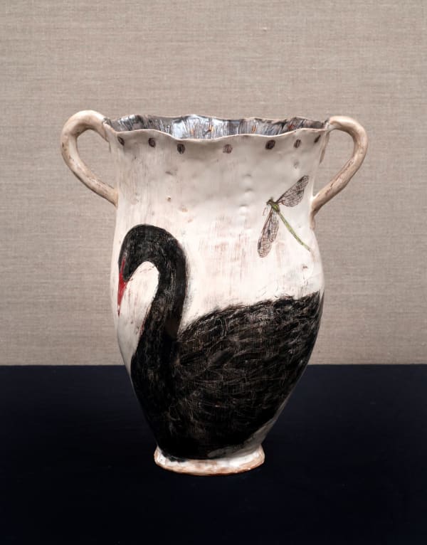 Jacqueline Leighton Boyce, The Black Swan of Awarua Bay, 2024