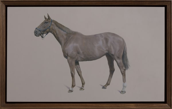 Joseph Black Autumn Horizon II, 2020 oil on aluminium panel 11.81 x 19.69ins (30 x 50cm) (artwork size) 13.46 x 21.34ins (34.2 x 54.2cm) (framed size) 1,96ins (5cm) (depth) signed and dated 'Joseph Black 2020' verso