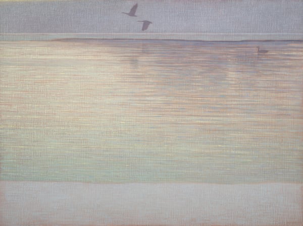 David Grossmann, River Flight in Winter Colours, 2022