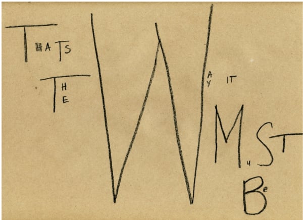 Joseph La Piana, That's The Way It Must Be, 2010