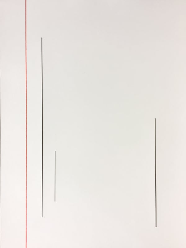 Joseph La Piana, Tension Relief Drawing Red 001, 2017