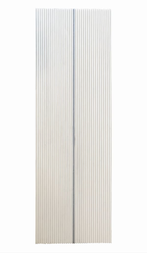 Joseph La Piana, Corrugated Travertine Relief Painting 19, 2015