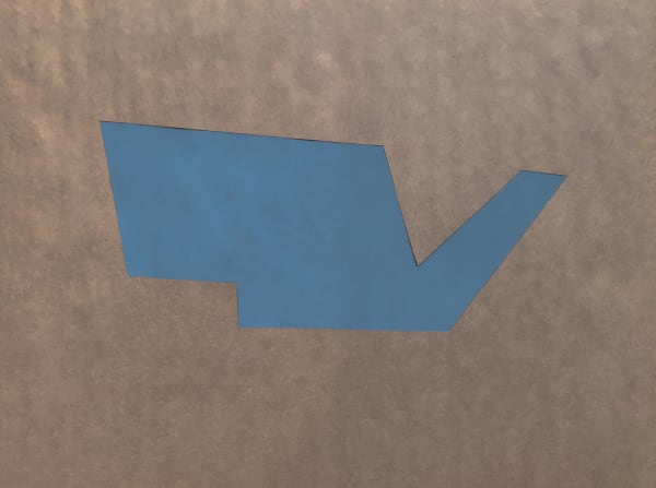 Joseph La Piana, Subfractal Cutout D, 2019