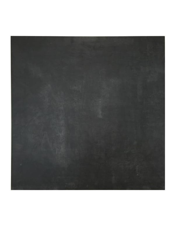 Joseph La Piana Black Later III , 2015 Latex and talc on wood stretcher 16" x 16"