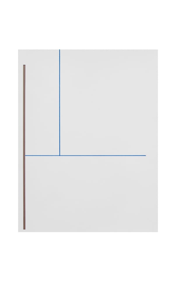 Joseph La Piana, White Tension Relief Drawing V, 2015