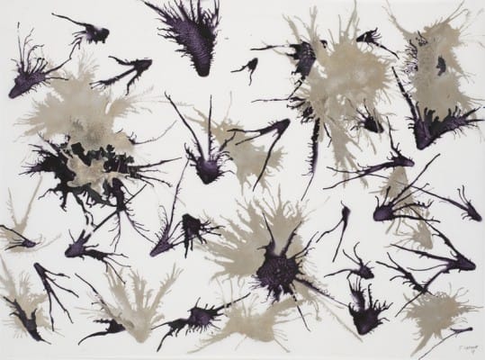 Joseph La Piana, Untitled Black and Silver II, 2007