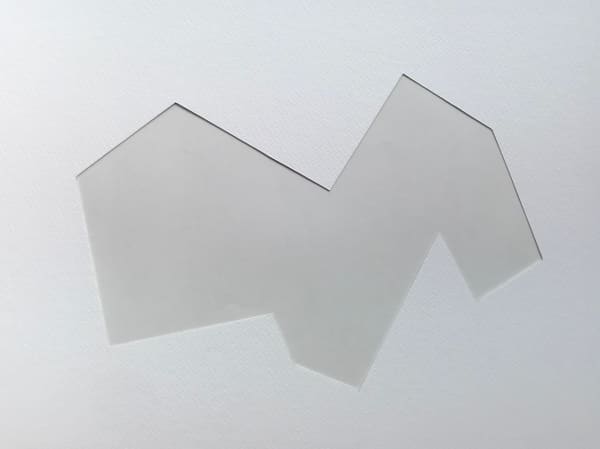 Joseph La Piana, Subfractal Fragment Cutout 002.A1, 2019