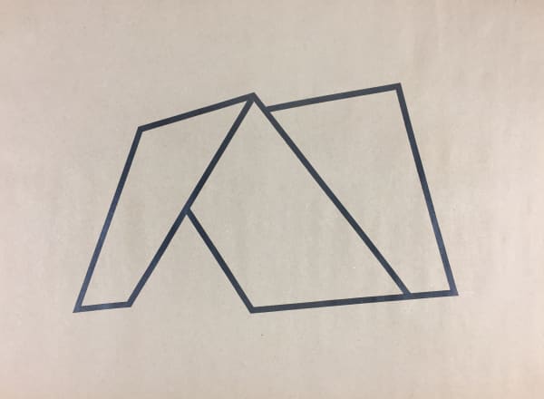 Subfractal Tape Drawings