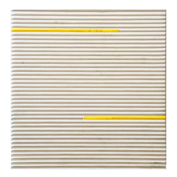 Joseph La Piana, Corrugated Tavertine Relief Painting 6,8,, 2015