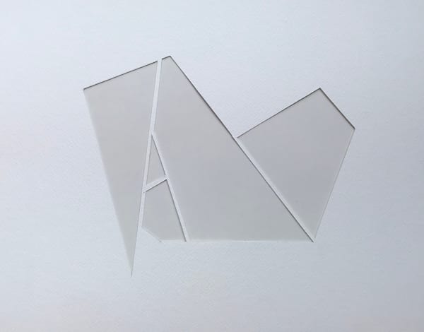 Joseph La Piana, Subfractal Fragment Cutout 004.1, 2019