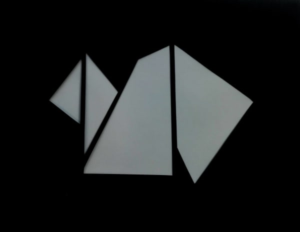 Joseph La Piana, Subfractal Fragment Cutout Q.1, 2019