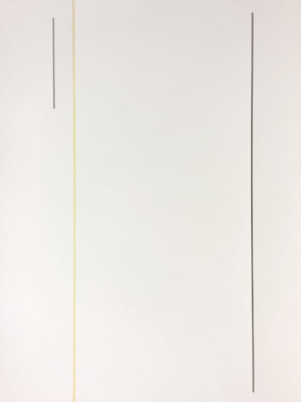 Joseph La Piana, Tension Relief Drawing Yellow 001, 2017
