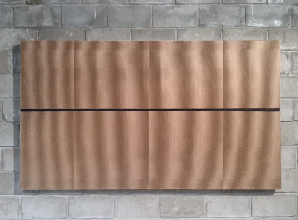 Joseph La Piana, Corrugated Painting IX, 2015