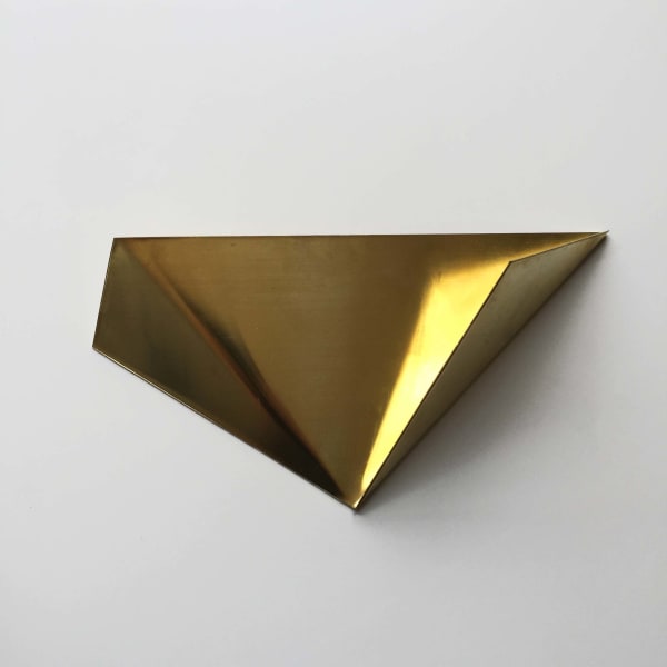 Joseph La Piana, Subfractal Brass Sculpture V, 2015