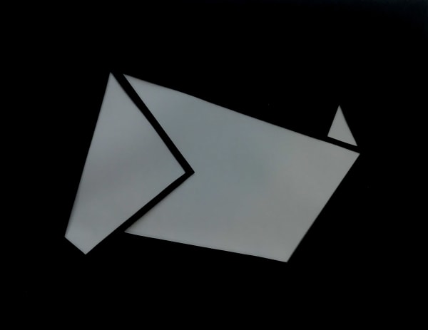 Joseph La Piana, Subfractal Fragment Cutout 018.1, 2019