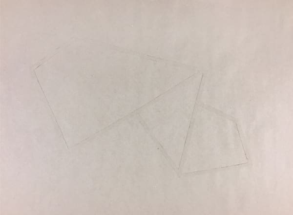 Joseph La Piana Subfractal Craft Paper Drawing on Craft Paper 04, 2017 Craft paper on craft paper works on paper 18" x 24"