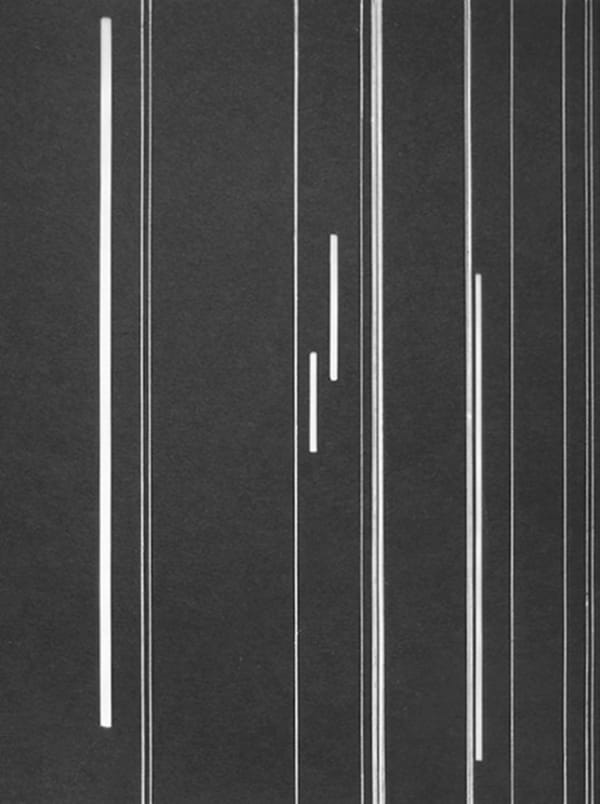 Joseph La Piana, Black Tension Relief Drawing VI, 2014