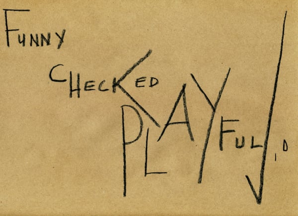 Joseph La Piana, FUNNY CHECKED PLAYFUL'D, 2010