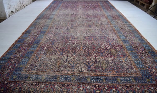 Khorassan gallery carpet, Persia 494 x 231cm 19th century