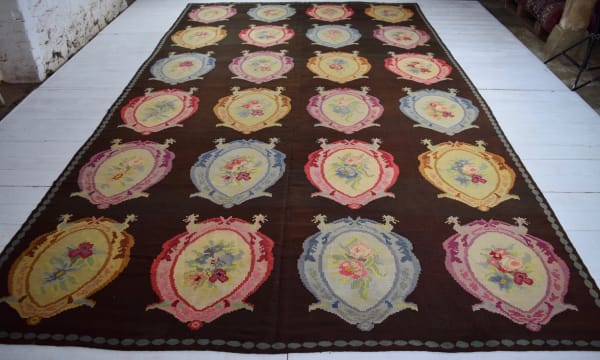 Karabagh kilim, the Caucasus 456 x 253cm circa 1930