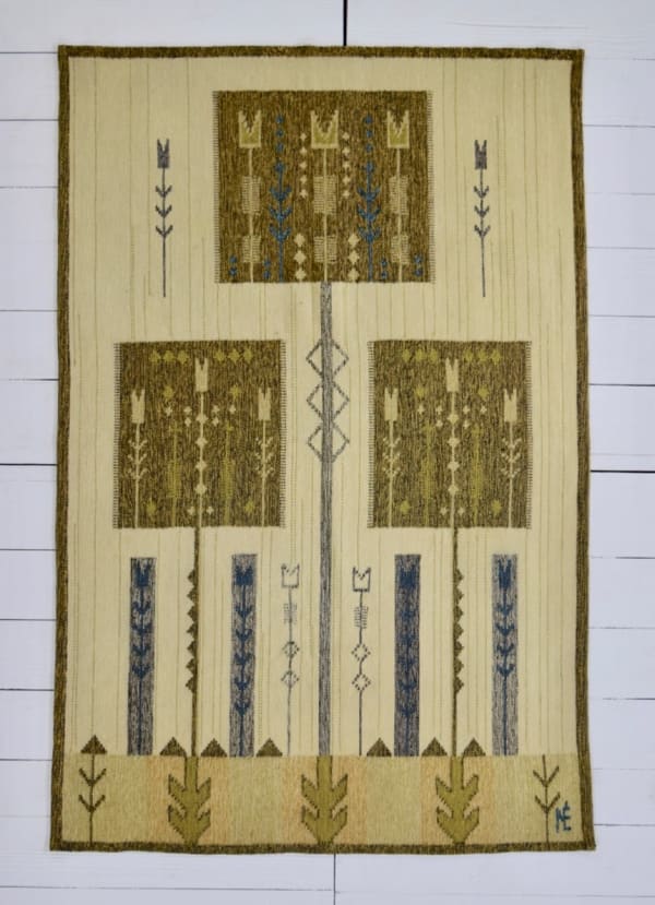 Hungarian tapestry rug by Eva Nemeth