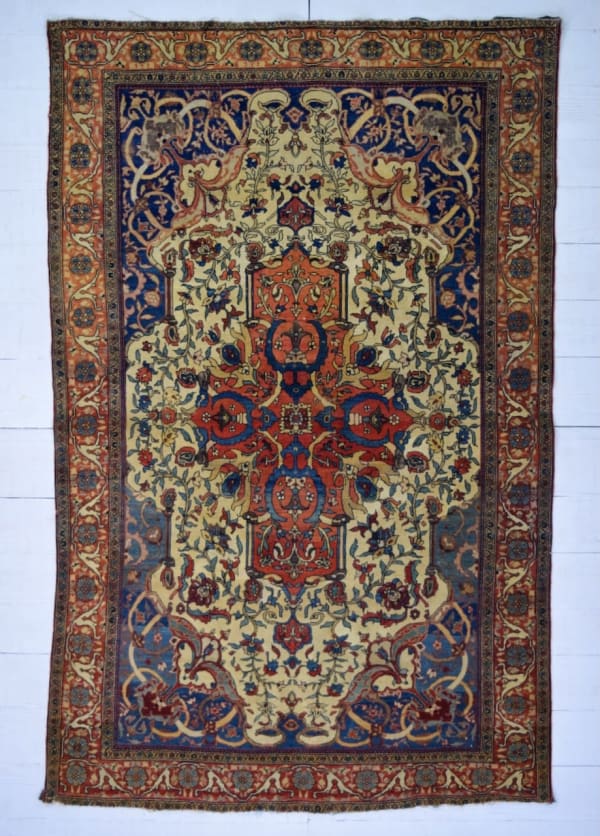 Sarouk rug, Persia 214 x 136cm 2nd half 19th century