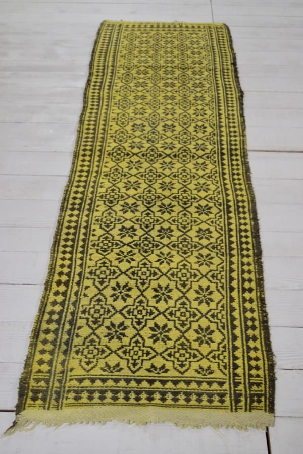 Zilu flatwoven runner, Yazd , Persia