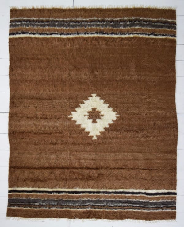 East Anatolian mohair rug 193 x 152cm circa 1950