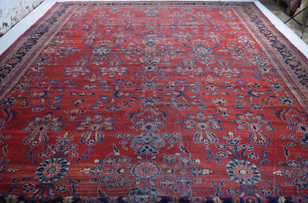 Mahal carpet, Persia 512 x 353cm circa 1920