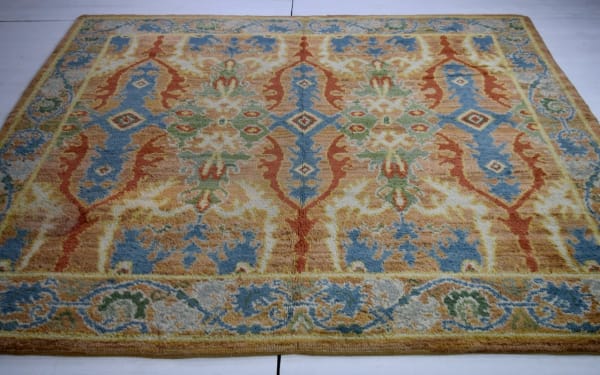 Spanish carpet, probably Madrid 250 x 250cm circa 1950s