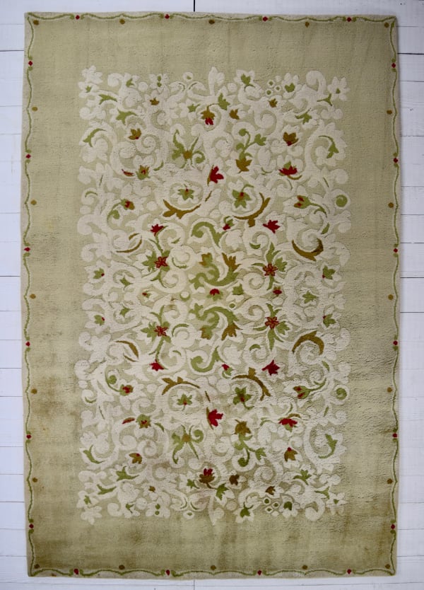 French piled carpet by Jules Leleu 301 x 199cm circa 1950