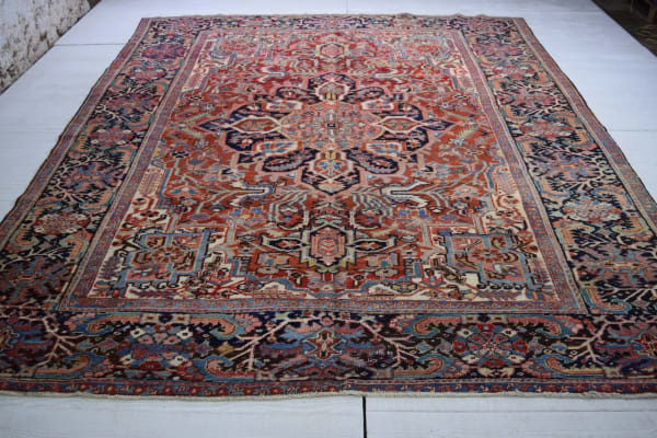 Heriz carpet, Persia 336 x 269cm circa 1910