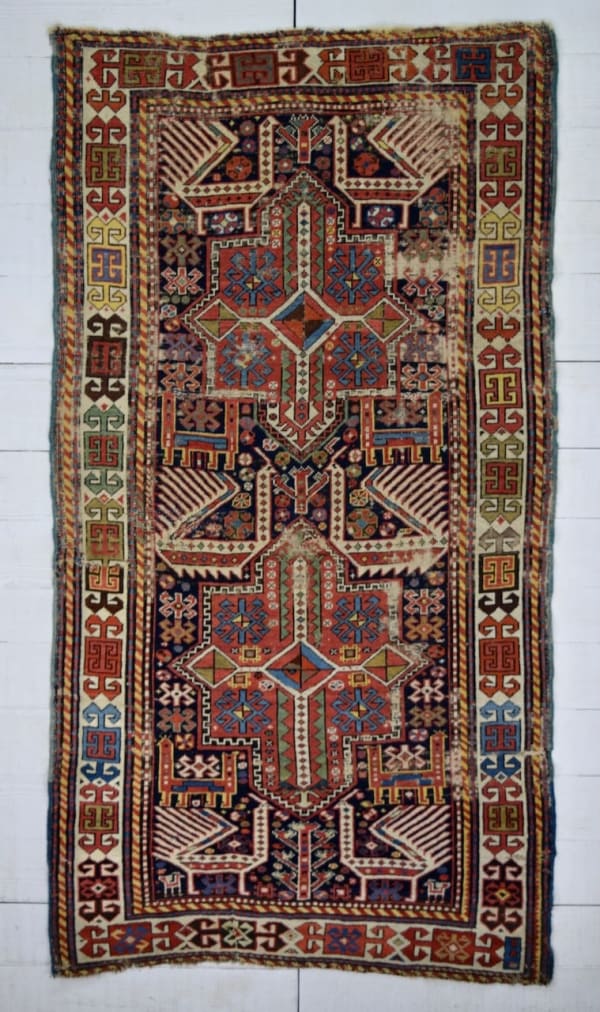 Akstafa rug, The Caucasus 210 x 105cm circa 1870