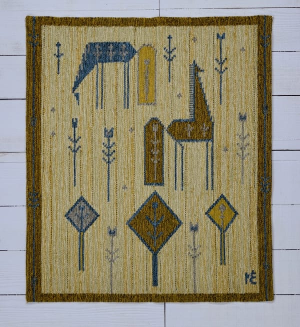 Hungarian tapestry rug by Eva Nemeth