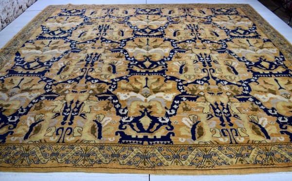 Spanish Cuenca carpet 321 x 341cm circa 1930